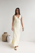Élysian Satin Maxi Dress